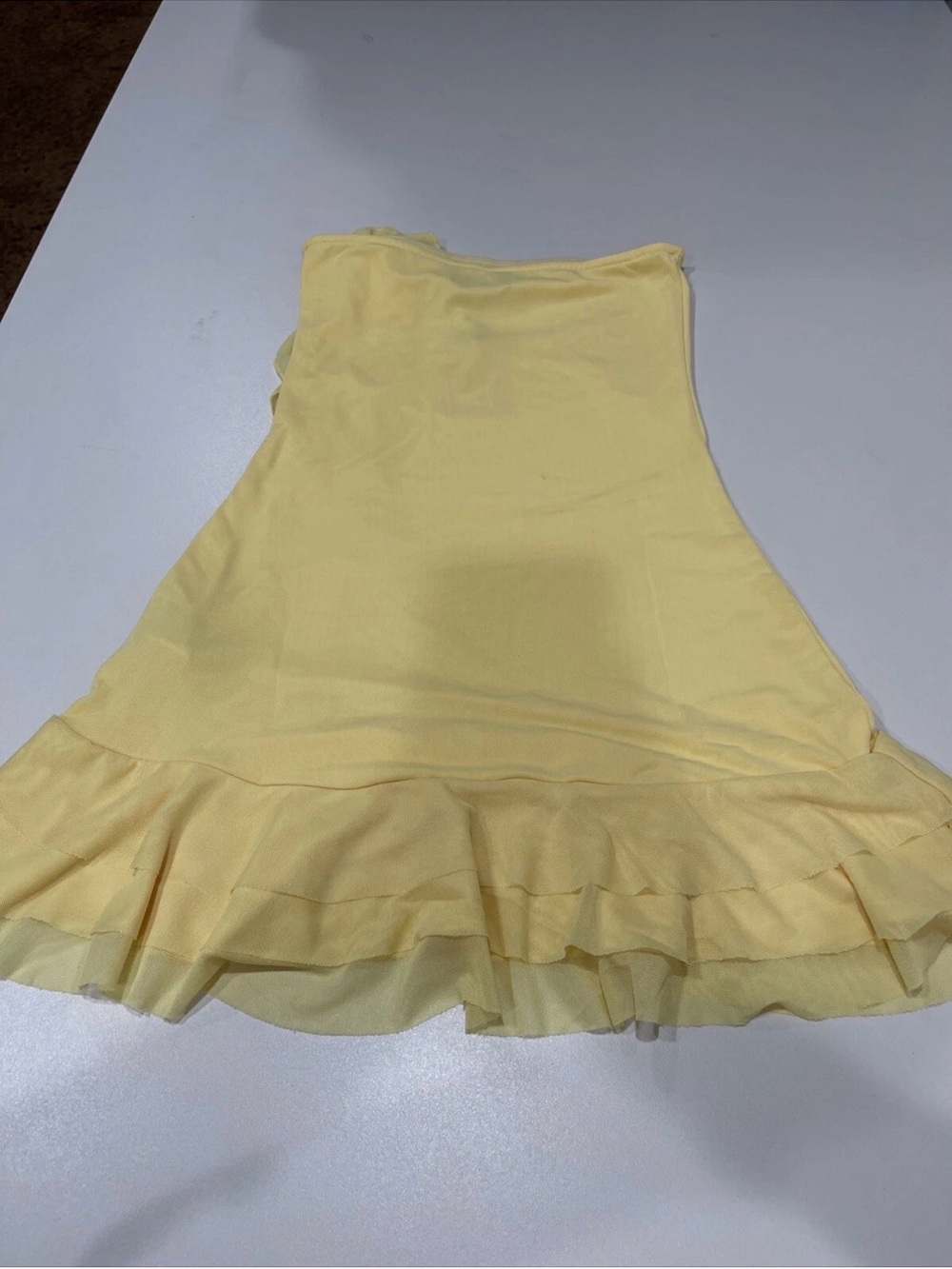 EDIKTED Thalia Flower Pin Ruffle Mini Dress - Picture 7 of 7